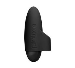 Pico Bong Ipo 2 Silicone Finger Vibe Waterproof Black